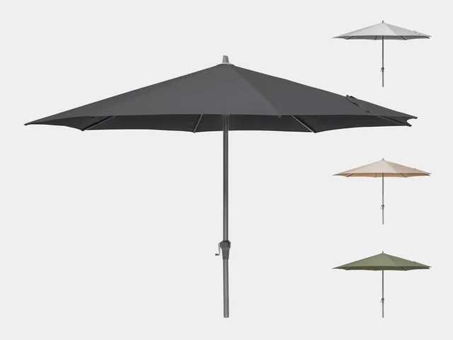 Umbrela pentru gradina sau terasa, cu unghi reglabil, rectangulara, 300 cm