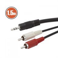 Cablu audio adaptor RCA - JACK lungime 1,5 m